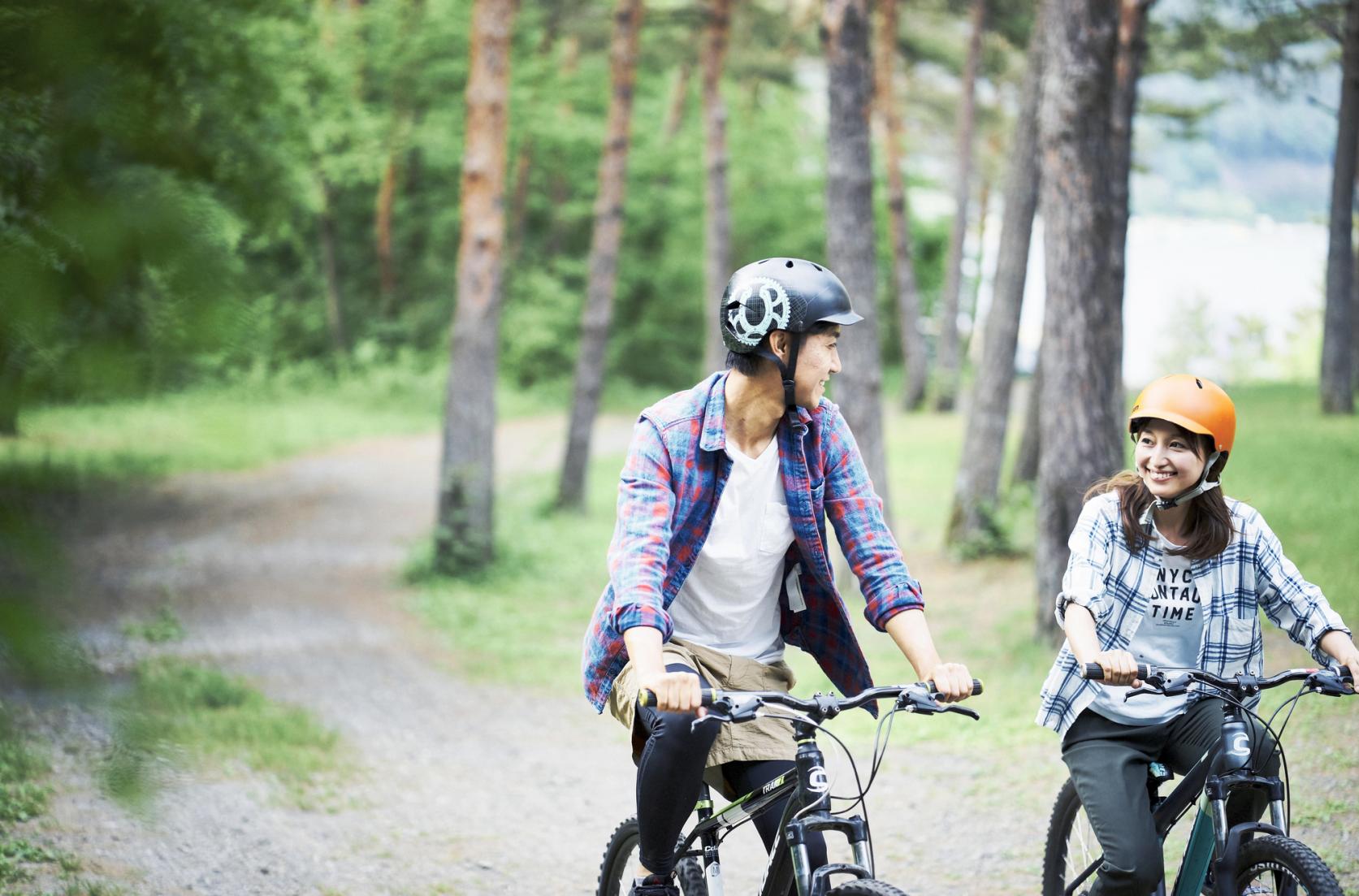 Around the lakeside! Cycling road-1